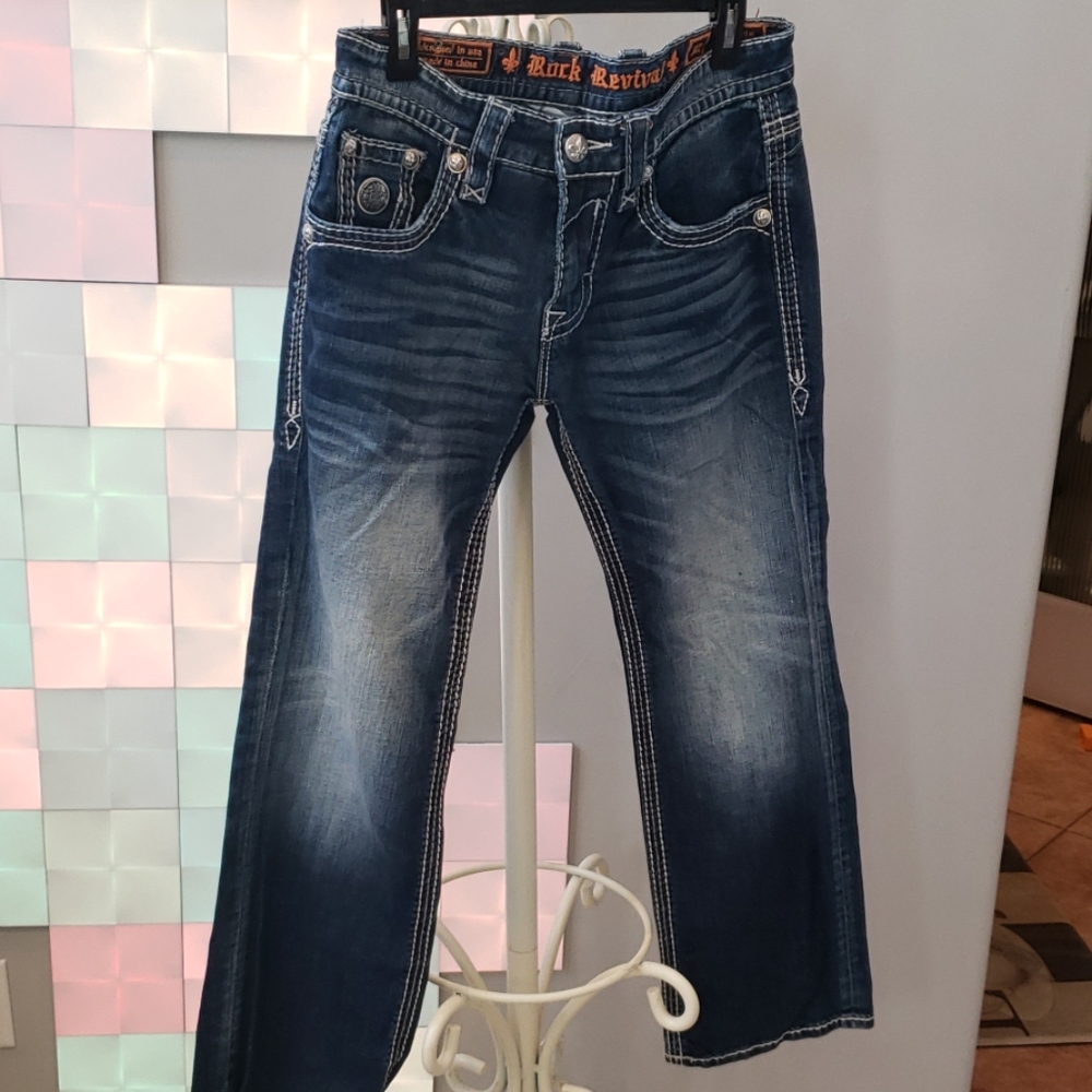 Rock Revival Gavin relaxed straight Size32